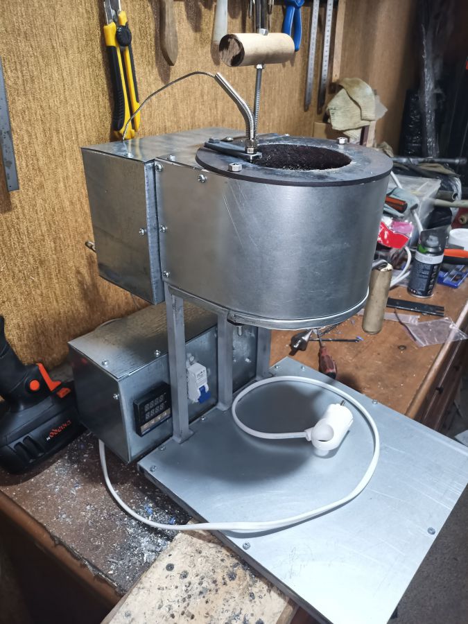 Тигель для плавлення свинцю 10 кг з Pid регулятором
