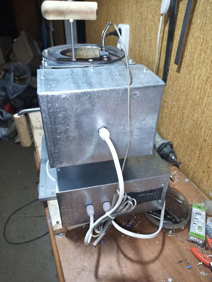 Тигель для плавлення свинцю 10 кг з Pid регулятором