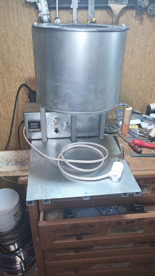 Тигель для плавлення свинцю 35 кг з Pid регулятором